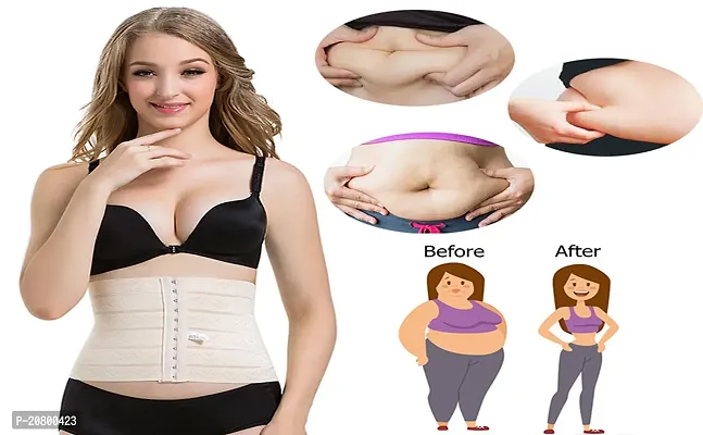 Air Breath Tummy Grip Belt Waist Trainer Trimmer and Slimming Corset Girdle with Wire Support