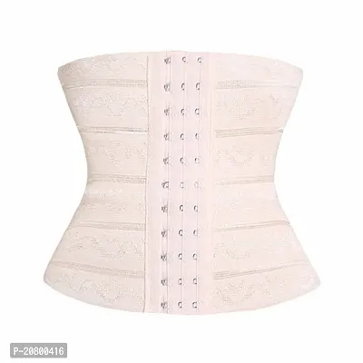 Air Breath Tummy Grip Belt Waist Trainer Trimmer and Slimming Corset Girdle with Wire Support-thumb0