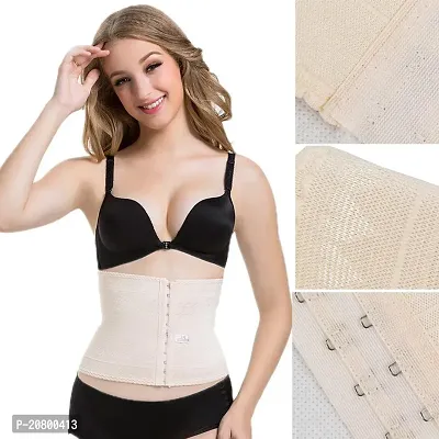 Air Breath Tummy Grip Belt Waist Trainer Trimmer and Slimming Corset Girdle with Wire Support-thumb0