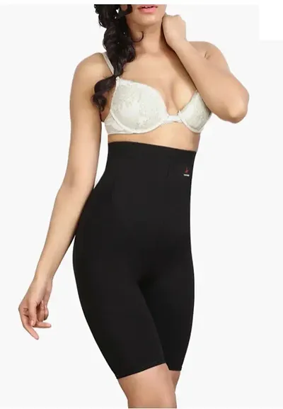 Presents Black Color Cotton Lycra Shapewear.