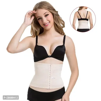 Air Breath Tummy Grip Belt Waist Trainer Trimmer and Slimming Corset Girdle with Wire Support-thumb2