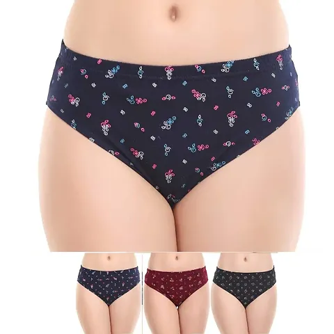Cotton Panty Combo 3 For Women