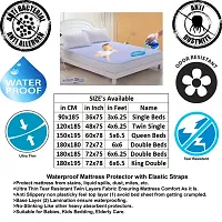 Waterproof Double Bed Mattress Protector Cover 72x78-thumb4