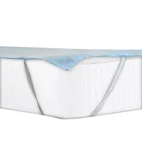 Rite Clique Waterproof Bedsheet Mattress Protector Sheet, Blue, 6x6.5 Feet, King Double Bed Size-thumb3