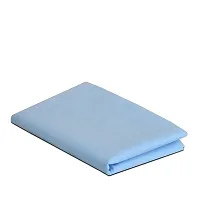 Rite Clique Waterproof Bedsheet Mattress Protector Sheet, Blue, 6x6.5 Feet, King Double Bed Size-thumb4