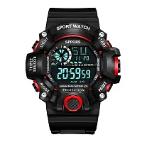 MRS Enterprises Digital Sport Day and Date Display Multi Dial Round Watches for Boy and Men Watch Kids-thumb1