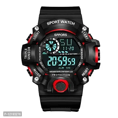 MRS Enterprises Digital Sport Day and Date Display Multi Dial Round Watches for Boy and Men Watch Kids-thumb2