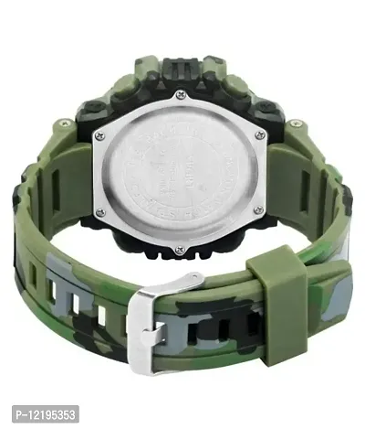 MRS Enterprises Military Green Army Digital Sport Black Dial Sports Men's and Boy's Watch-thumb5