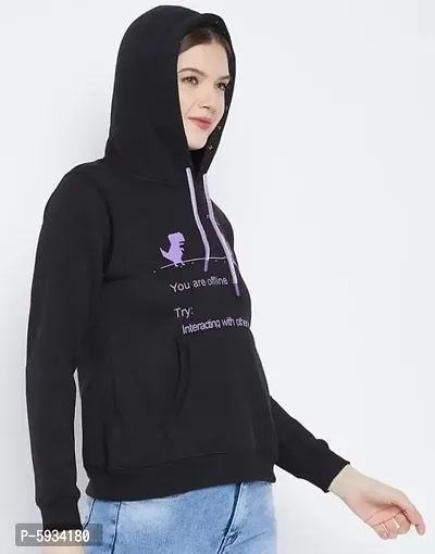 Printed Sweatshirt/Hoodie For women-thumb4