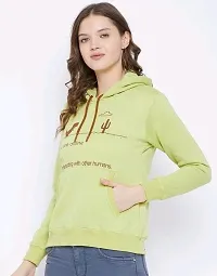 Printed Sweatshirt/Hoodie For Women-thumb2