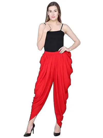 Trendy Women's Solid Dhoti Pant For Women