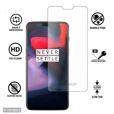 Vizio 9H Hardness Unbreakable Tempered Glass/Screen Guard/Protection designed for Oppo F19 Pro/F19 Pro+ with Wet  Dry wipes (Pack Of 4)-thumb3