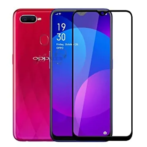 VIZIO 9H Hardness 11D Unbreakable Tempered Glass/Matte Screen Guard/Protector Designed for Oppo F9 Pro