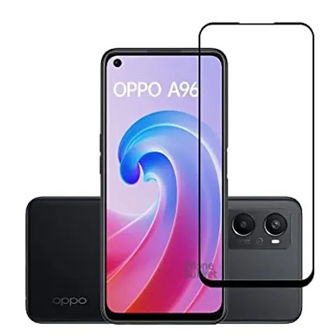 VIZIO 9H Hardness 11D Unbreakable Tempered Glass/Matte Screen Guard/Protector Designed for OPPO A96