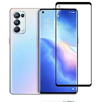 Vizio 9H Hardness Unbreakable Tempered Glass/Screen Guard/Protection designed for Oppo Reno 5 Pro 2 Front And 2 Back-thumb1