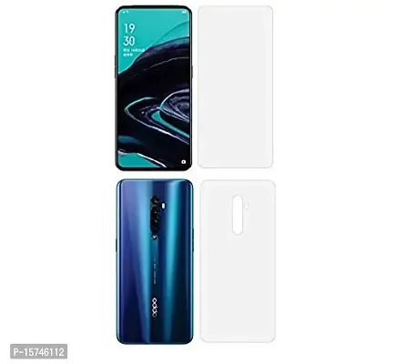 Vizio 9H Hardness Unbreakable Front and Back Tempered Glass/Screen Guard for Oppo Reno 2Z (Front  Back) with Edge to Edge Full Screen Coverage-thumb2