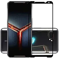 VIZIO 9H Hardness 11D Unbreakable tempered Glass/Matte Screen Guard/Protector Designed for Asus Rog Phone 6 Tempered Glass (Pack of 2)-thumb1