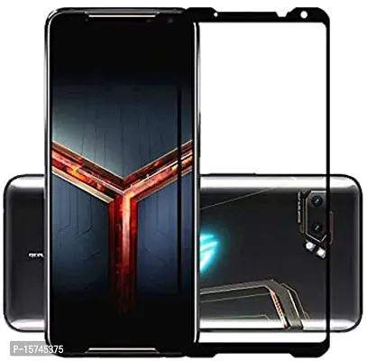 VIZIO 9H Hardness 11D Unbreakable tempered Glass/Matte Screen Guard/Protector Designed for Asus Rog Phone 6 Tempered Glass (Pack of 2)-thumb2