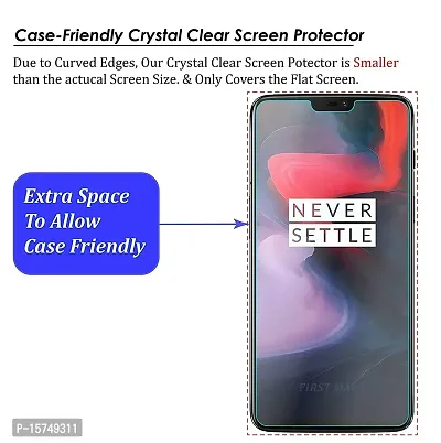 vizio oneplus 7 pro 9h hardness unbreakable tempered glass/screen protector/guard edge to edge full screen coverage transparent;Black-thumb5