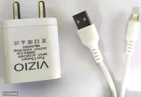 VIZIO 2.4AMP Single V8 USB Cable Fast Charger-thumb5