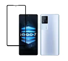 Vizio 9H Hardness Unbreakable Tempered Glass/Screen Guard/Protection designed for Vivo IQOO7 Anti-Shatter Matte Finish  Full Screen Coverage with Wet  Dry wipes (Vivo IQOO7, 4)-thumb1