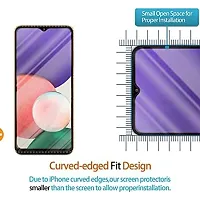 VIZIO 9H Hardness 11D Unbreakable Tempered Glass/Matte Screen Guard/Protector Designed for Infinix note 12 pro-thumb3