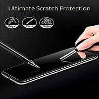 VIZIO 9H Hardness 11D Unbreakable Tempered Glass/Matte Screen Guard/Protector One Plus Nord 2T Temper (Front  Back)-thumb4