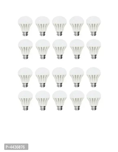 3W Led Bulb Plastic Body(Set Of 20)