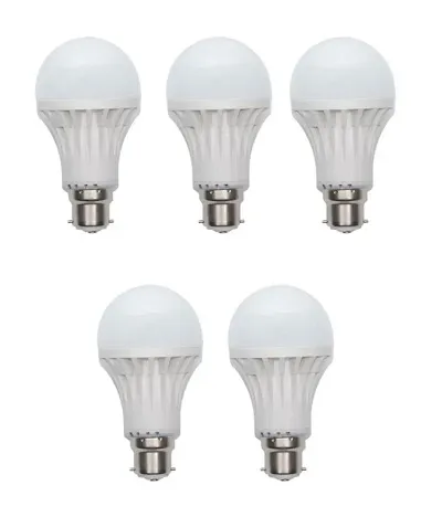 7W Led Bulb Plastic Body(Set Of 5)-thumb0
