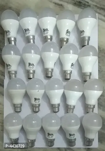 9W Led Bulb Plastic Body(Set Of 20)
