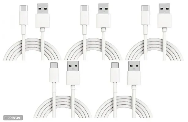 VIZIO TYPE C CHARGING CABLE/ FAST CHARGING SUPPORT ( PACK OF 5 )