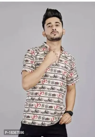 Reliable Cotton Printed Kurta For Men-thumb0