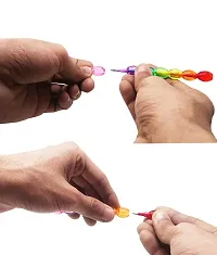 Kisy Moti Shape Non Sharpening Pencil For Kids Boys And Girls Pack Of 4-thumb1