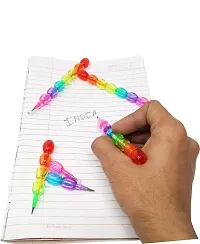 Kisy Moti Shape Non Sharpening Pencil For Kids Boys And Girls Pack Of 4-thumb3