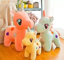 Bakku Toys 25 CM 2 pic unicorn girls And Kids gift item Essential Kids Stuffed Toys SET Of 2 UNICORN-thumb1
