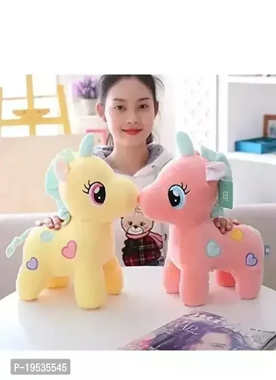 Bakku Toys unicorn teddy bear Stuffed Toys SET OF 2-thumb0