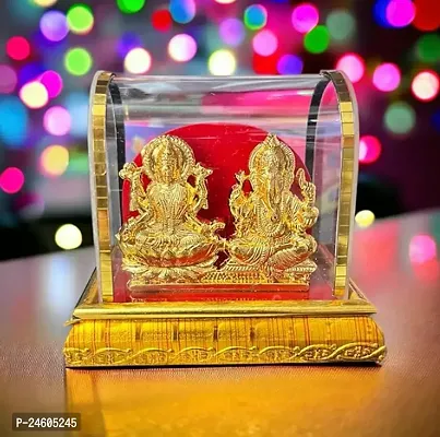 Ganes Laxmi Murti For Car Dashbord-thumb0