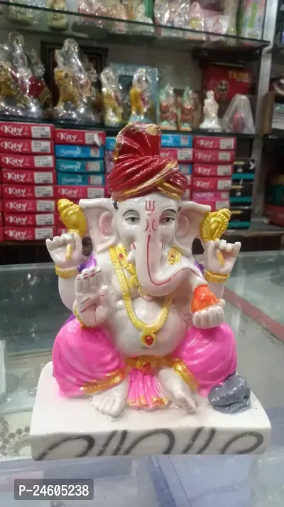 Home Deacute;cor Marble Dust 5.5 In Lord Ganesh Statue God Of Success