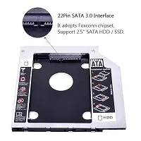 Universal 9.5mm Sata to Sata 2nd Ssd Hdd Hard Drive-thumb1