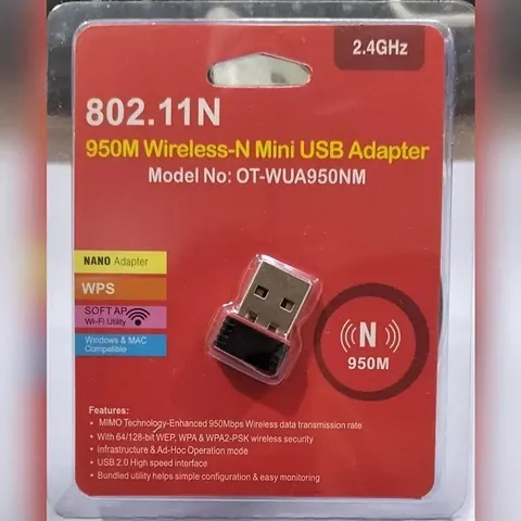 Wireless-N Mini USB Adapter | 802.11N || 2.4GHz Wireless Adapter