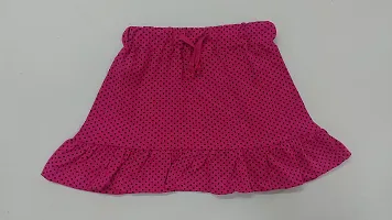 Little Funky 100% PUE Cotton Dotted Skirts - Pack of 2 pcs-thumb3