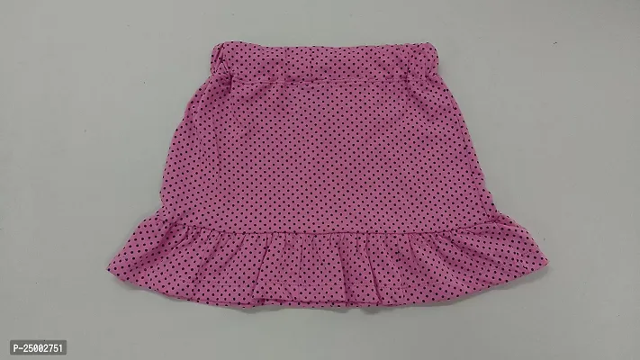 Little Funky 100% PUE Cotton Dotted Skirts - Pack of 2 pcs-thumb5