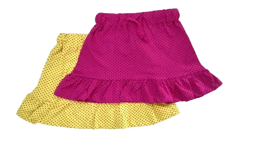 Little Funky 100% PUE Dotted Skirts - Pack of 2 pcs