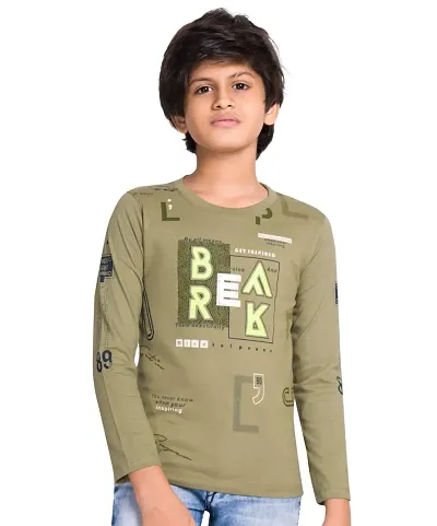 Little Funky Pure Boys Full Sleeve Trendy Tshirt