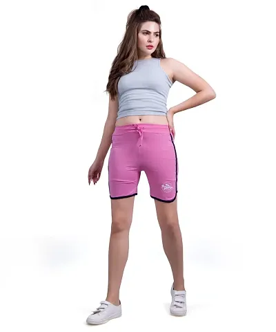 Pure solid casual cycling Shorts for womens