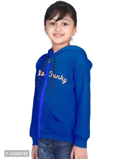 Little Funky 100% Cotton Embroidery Kids Unisex Hoodie-thumb3