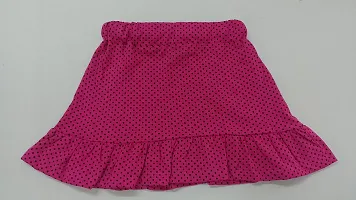 Little Funky 100% PUE Cotton Dotted Skirts - Pack of 2 pcs-thumb4