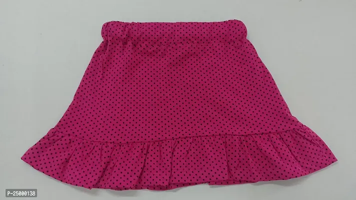 Little Funky 100% PUE Cotton Dotted Skirts - Pack of 2 pcs-thumb5