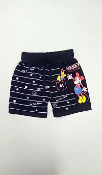 Little Funky 100% Pure Cotton Printed Unisex Kids Boys and Girls Casual Regular fit Shorts-thumb2
