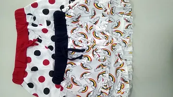 Multicolor Cotton Skirt for Girls-thumb1